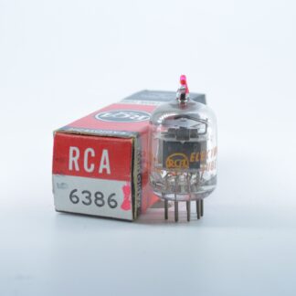 GE Made RCA 6386 Red Tip 5 Star