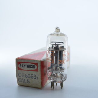 Raytheon CK6663 | 6EB5 | 5726 | 6AL5 | EB91 | CV4025